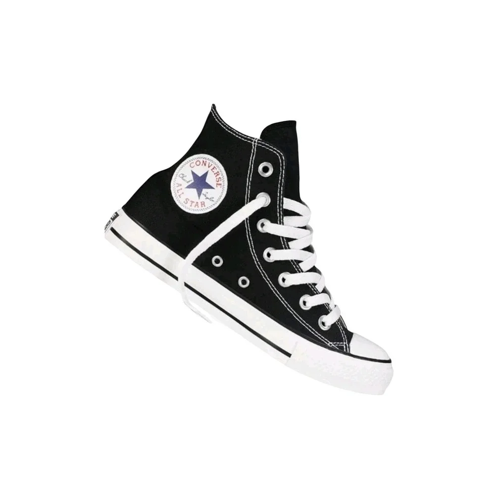 Converse Chuck Taylor‎ All Star High Black Youth/Men 5 Women 6.5 Mint